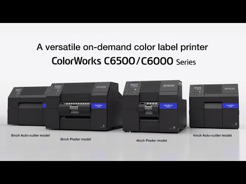 ColorWorks C6000 Series: On-Demand Color Label...