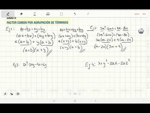 Factor común por agrupación 2