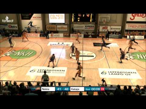 BC Nokia vs. Kataja Basket | Highlights | 19.12.2015