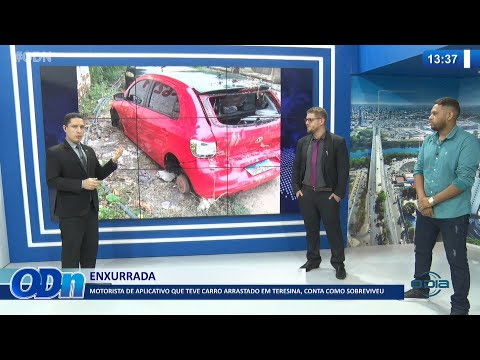 Motorista de carro de aplicativo conta como sobreviveu após ser arrastado por enxurrada 10 01 2022