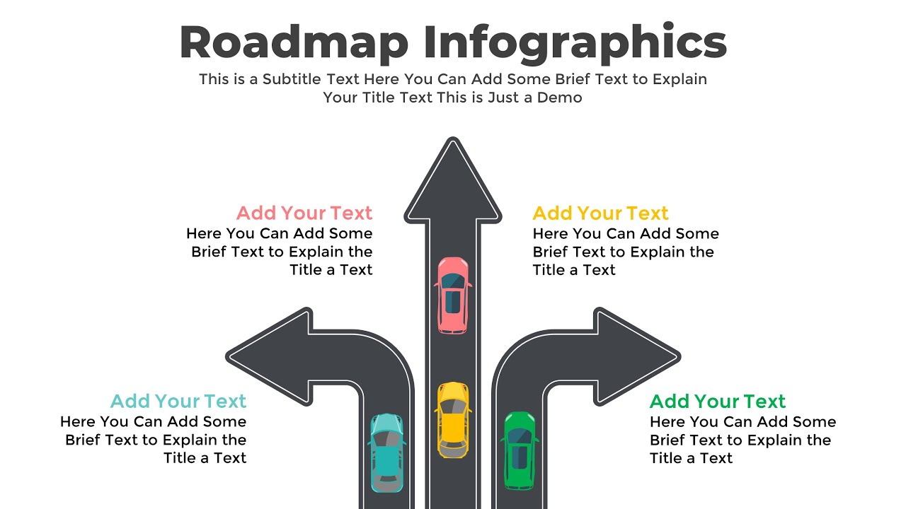 Animated PowerPoint Roadmap Infographics Template Bundle