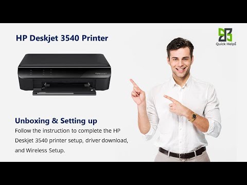 Thumbnail for HP Deskjet 3540 Printer Setup | Unbox HP Deskjet 3540 Printer | Wi-Fi Setup