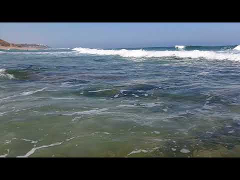 PLAYA BA-KASSEM : Tanger Achakkar Beach  بطنجة المغربية شاطئ جميل ونقي يغري بالسباحة والسياحة