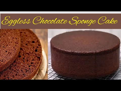 Eggless Chocolate Sponge Cake | Moist Chocolate Cake | 1 KG Cake Recipe | चॉकलेट केक | Basic Cake