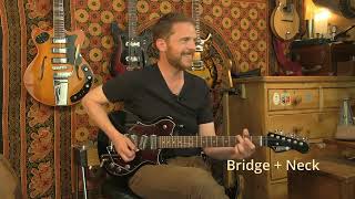 Video thumbnail for The Rapier Deluxe - huge tonal variety from 3 pickups with some clever switching.. by bensmithguitar