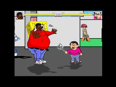 MUGEN - Fat Albert VS Hikkoshi Baba