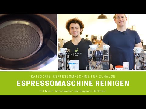 Espressomaschine reinigen - so geht es einfach und schnell