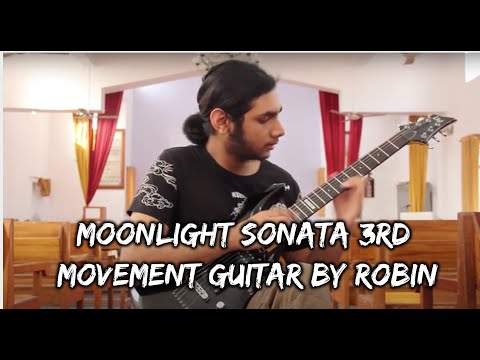 robin massey moonlight sonata 3rd movement in guitar cover by robin 