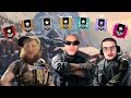 Sketch Jynxzi And CaseOH 3v3 Every Rank In Ranbow Six Siege