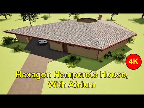 Будинок майбутнього: Hexagon Hempcrete House вражає інноваційним дизайном
