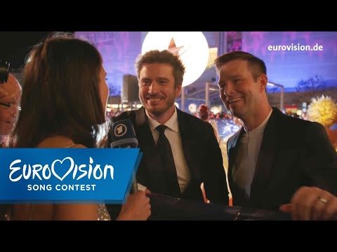Darude feat. Sebastian Rejman aus Finnland auf dem Orange Carpet  | Eurovision Song Contest | NDR
