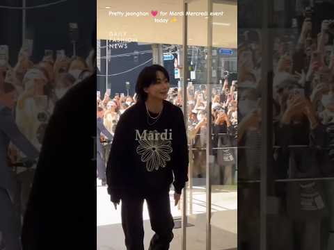 JEONGHAN&rsquo;s Private Atelier with Mardi Mercredi 🖤🩷 #jeonghan #seventeen #shorts
