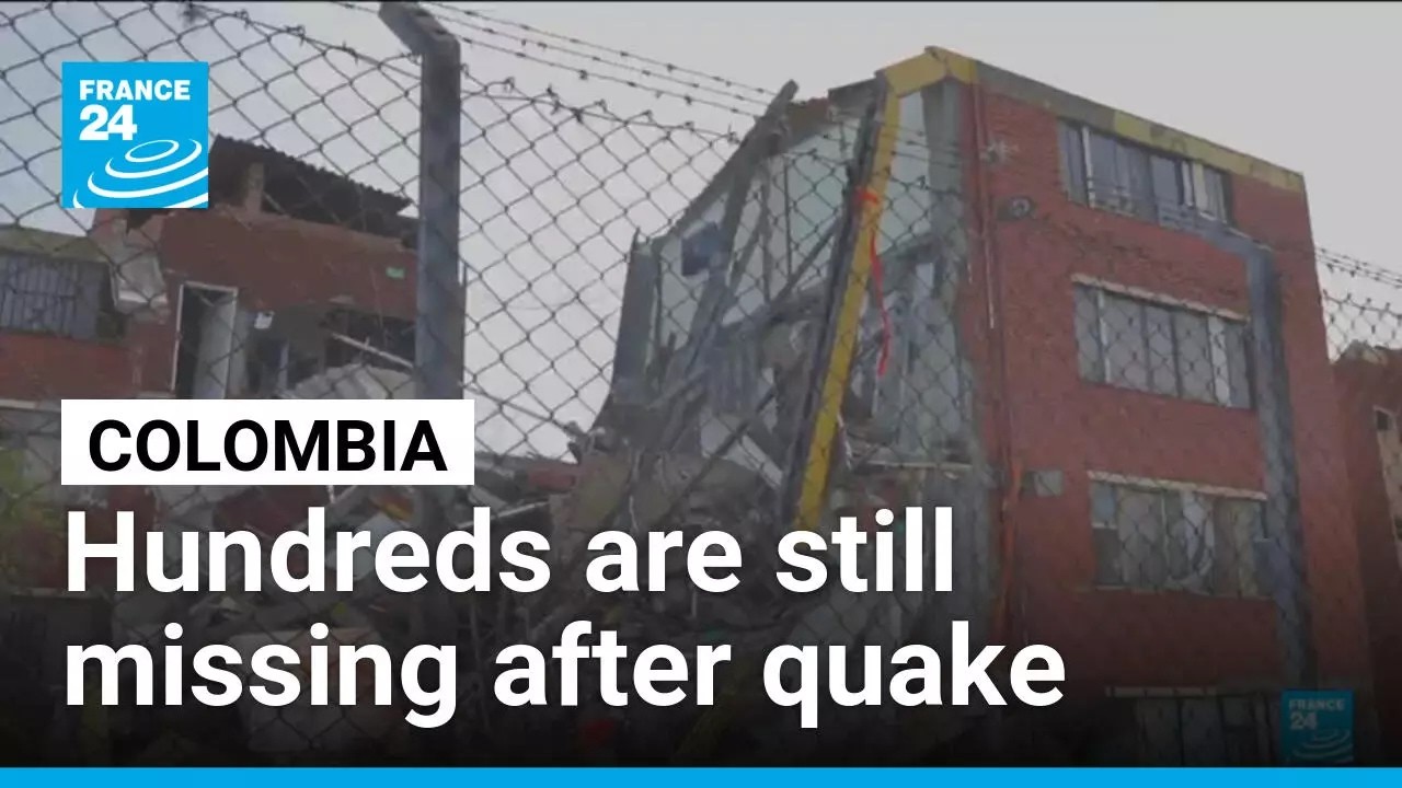 Colombia: Hundreds still missing as earthquake resue effort continues • FRANCE 24 English