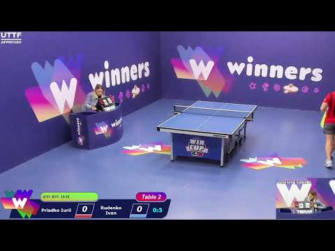 WINners CUP table 2  15.11 Priadko Iurii - Rudenko Ivan  15:45