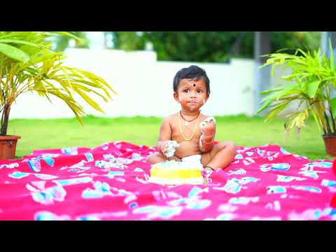 Hansika. 1st birthday song😘