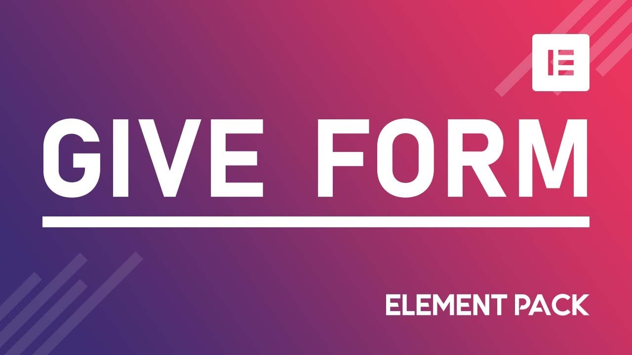 Give Form Video Thumbnail