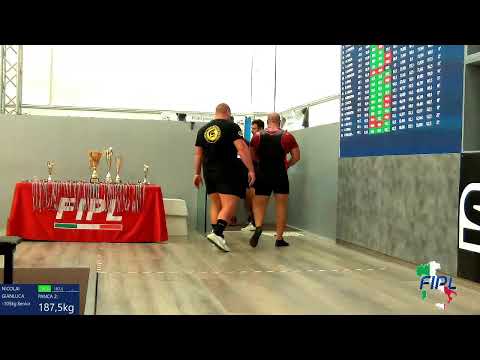 9^ GARA NAZIONALE COPPA BERTOLETTI DI PANCA CLASSIC - Uomini Senior Cat. -93, -105 kg.