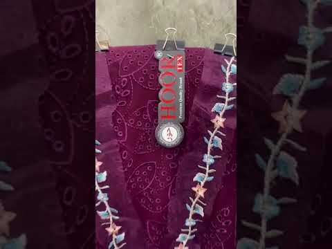 Hoor Tex H-183 Faux Georgette Wholesale Pakistani Suit Catalog – product video thumbnail