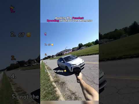 Ranking The Funniest Speeding In School Zone Moments 🚌