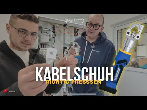 Kabelschuh richtig pressen mit der Dornpresse von @KlaukeTools EKM 60 ID Presswerkzeug 10 - 240 mm²