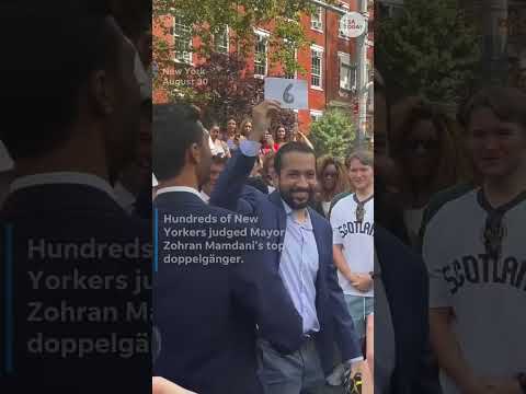 New Yorkers choose best Mamdani doppelgänger in NYC look-alike contest