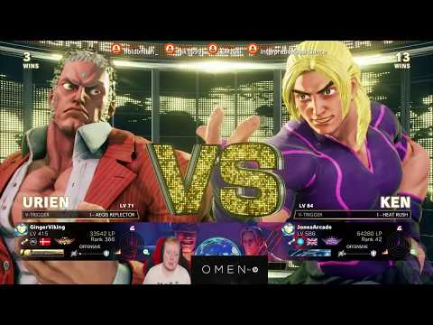 GingerV1k1ng(Urien) Vs JonesArcade(Ken)