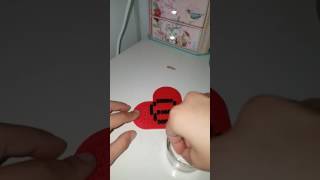 Mario-svamp pärlplatta (SVENSKA)