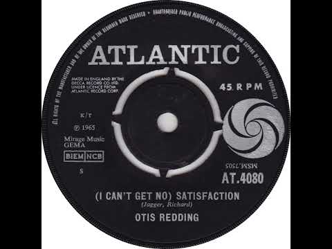 UK New Entry 1966 (97) Otis Redding - (I Can't Get No) Satisfaction