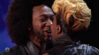 The Smiths cover  You're All I Need to Get By    Week 5   America's Got Talent 2016 Full Auditions