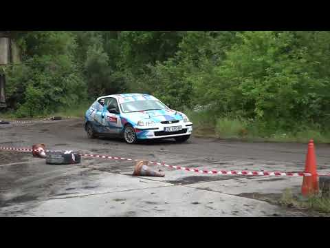 M. Kwapisz (Civic) - 3. Runda Rallysprint Challenge (Lotnisko Zegrze Pomorskie, 12.07.2025)