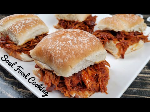 Pulled Chicken Slider Recipe