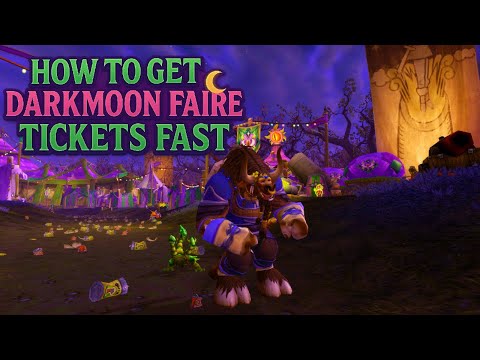 How to get Darkmoon faire tickets fast