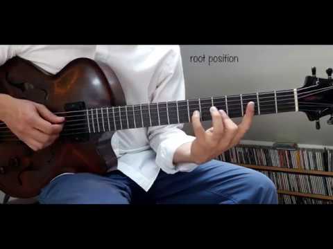 Jazz Guitar Mini Lesson #19 : Drop2 voicings and beyond !
