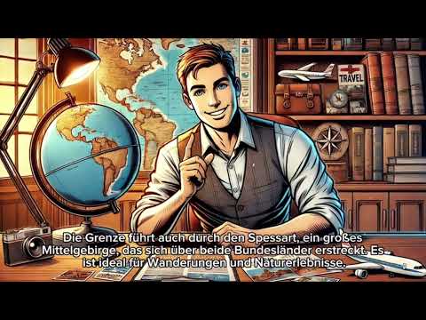 Landesgrenze Hessen - Bayern