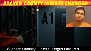 Becker County Inmate Charged