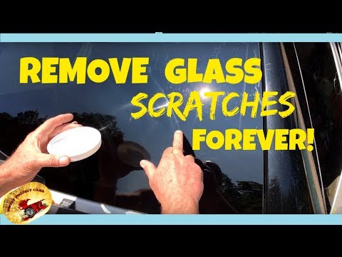 REMOVE BAD SCRATCHES IN GLASS...FOREVER!!!
