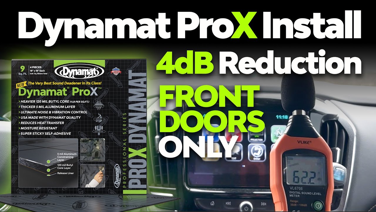 We Installed the NEW Dynamat ProX...