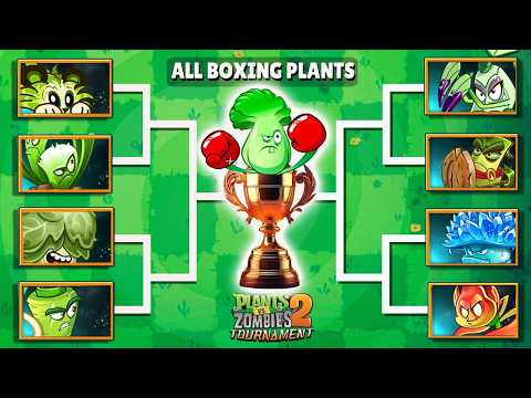 TOURNAMENT 16 MELEE Plants Level 1 vs All Zombies - Who Will Win? - Pvz 2 Plant vs Plant
