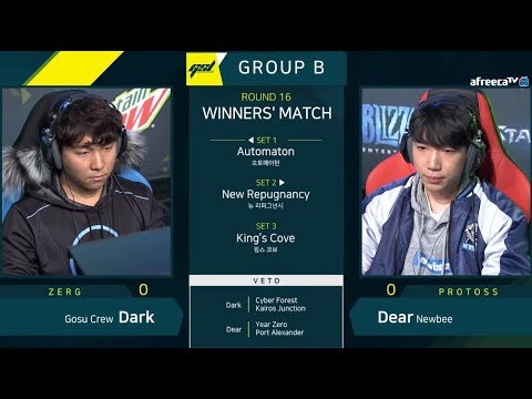 [2019 GSL S1] Ro.16 Group B Match3 Dark vs Dear