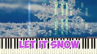Let It Snow, Let It Snow, Let It Snow - Beegie Adair (Piano Tutorial Synthesia)