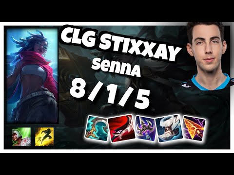Senna Challenger Gameplay S11 Replay 11.3 Support (8/1/5) - NA