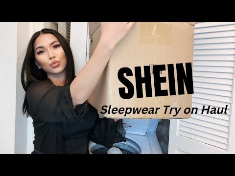 SHEIN Sleepwear Try-on Haul