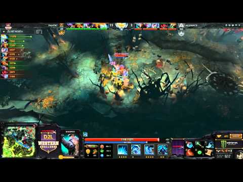 HyperX D2L Western Challenge - Alliance vs Fnatic (Game 1)