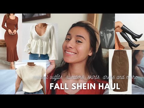 SHEIN MODEST HAUL/TRYON | FALL COLLECTION | Fall...