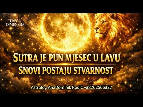 SUTRA JE PUN MJESEC U LAVU – Najviše će uticati na ovih 6 znakova!