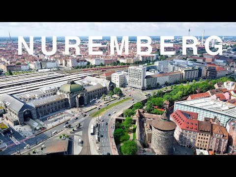 The Beauty of 🇩🇪 Nuremberg from the Air | 4K Cinematic Drone | Germany