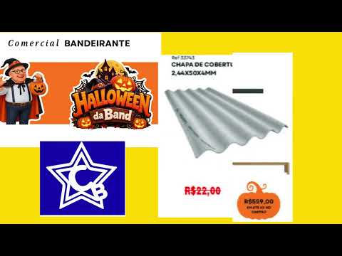 COMERCIAL BANDEIRANTE  - HALLOWEEN DA BAND