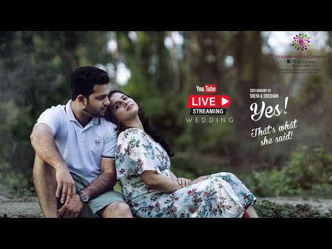 SREYA WEDS SREEHARI WEDDING LIVE STREAMING