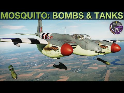 Mosquito FB MkVI: Bombing, Fuel Tanks & Jettison Tutorial | DCS WORLD