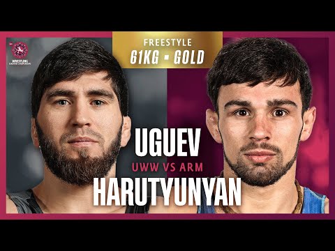MATCH OF THE DAY: Zaur UGUEV (UWW) stops Arsen HARUTYUNYAN (ARM) from winning his 5th European title